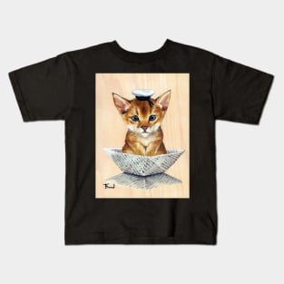 Sailor Cat Kids T-Shirt